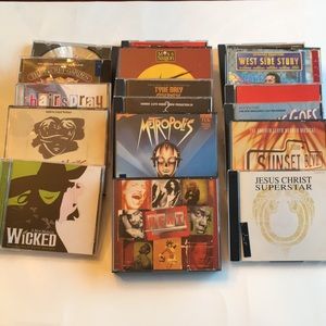 (17) Broadway Musical CDs